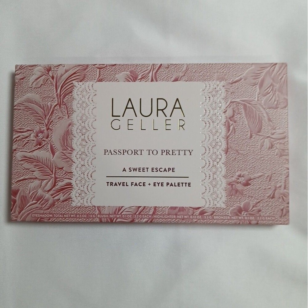 Laura Geller Passport to Pretty A Sweet Escape Face and Eye Palette MSRP $45 NIB